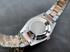 SKY-DWELLER TWO-TONE 42MM ROSE GOLD BEZEL BLUE DIAL