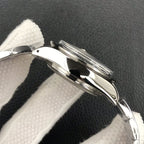 DAYTONA 38MM VINTAGE BLACK BEZEL SILVER DIAL
