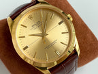 OYSTER PERPETUAL 41 STAINLESS STEEL LEATHER