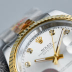DATEJUST 41MM TWO-TONE GREY DIAL JUBILEE BRACELET