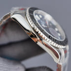 YACHT MASTER 40MM CERAMIC BEZEL BLACK DIAL