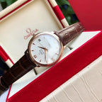 DE VILLE PRESTIGE 39.5 ROSE GOLD CASE MOP DIAL