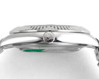 DATEJUST 41MM CUSTOM STEEL CASE MALACHITE DIAL