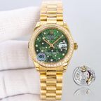 DATEJUST 31  GOLD BLUE DIAL
