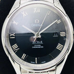 DEVILLE HOUR VISION CO-AXIAL STAINLESS STEEL BLACK DIAL