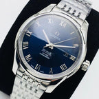 DEVILLE HOUR VISION CO-AXIAL STAINLESS STEEL BLUE DIAL
